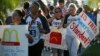 US Fast-Food Workers Strike for Higher Wages