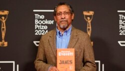 FILE - Percival Everett arrives at the Booker Prize award dinner in London, Nov. 12, 2024.