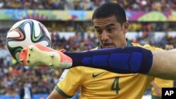 El partido Holanda- Australia se jugó en el estadio Beira-Río, en Porto Alegre.