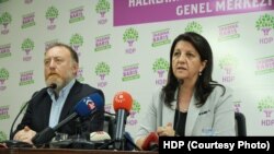 Hevserokên HDP'ê Sezaî Temellî û Pervîn Buldan