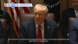 VOA60 America - Trump says 25% tariffs on EU goods to be announced soon