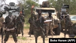 A screengrab of a video released by the Nigerian Islamist extremist group Boko Haram and obtained by AFP shows the leader of the Nigerian Islamist extremist group Boko Haram, Abubakar Shekau.