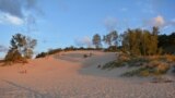 Indiana Dunes National Lakeshore is known for its beautiful beaches.