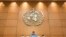 WHO Director-General Margaret Chan is seen speaking at the World Health Assembly in Geneva in this May 21, 2012, file photo.
