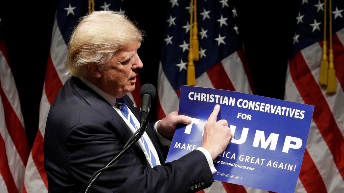 Many Conservative Christians Accept Trump’s Moral Flaws