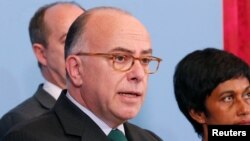 Le Première ministre français Bernard Cazeneuve à Paris, 3 avril 2017. 