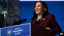 Wakil Presiden terpilih AS, Kamala Harris 