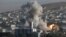 Kobani posle jednog od vazdušnih napada Koalicije predvođene SAD