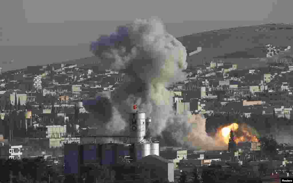 Kobani airstrike