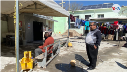 El refugio El Buen Samaritano, en Ciudad Juárez, México, ha sido hogar durante lo que los inmigrantes describen como una larga espera. [Foto: Celia Mendoza/VOA]
