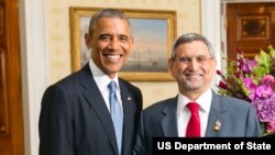Barack Obama e Jorge Carlos Fonseca