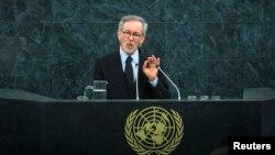 Steven Spielberg dijo que hay que crear el impulso necesario para frenar los holocaustos