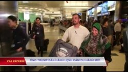 Ông Trump ban hành lệnh cấm du hành mới