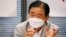 Toshiaki Endo, vice president of the Tokyo 2020 Organizing Committee and former Olympics minister, speaks during an interview with Reuters in Tokyo, Japan, May 31, 2021. 