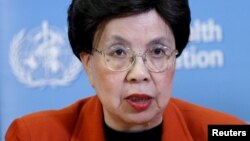 Shugabar hukumar kiwon lafiya ta duniya Margaret Chan