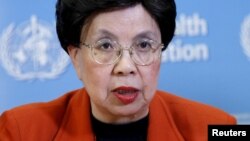 Margaret Chan, shugabar hukumar kiwon lafiya ta duniya ko WHO 