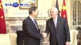 Mỹ- Trung mong một quan hệ “đôi bên cùng có lợi” (VOA60)