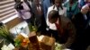 Zimbabwe Mugabe's Birthday - Blows Birthday Candle