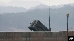 美国在韩国部署的“爱国者”导弹（2016年2月13日）