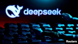 FILE - The DeepSeek logo is seen in this illustration created Jan. 27, 2025. 