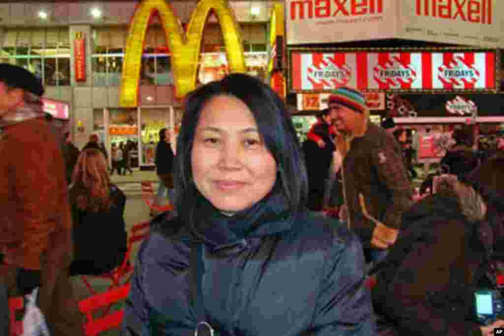 中国异议人士刘念春妻子储海蓝