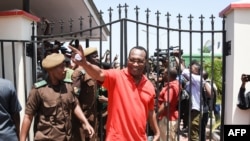 Le président du principal parti d'opposition tanzanien, le Chadema, Freeman Mbowe, à la Haute Cour de Dar es Salaam, suite à son arrestation en juillet 2021. Tanzanie, le 18 février 2022. AFP / Ericky Boniphace
