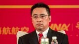 Wang Jian, Co-Chairman of HNA Group attends a meeting marking the 20th anniversary of company's founding in Haikou, Hainan province, China, April 28, 2013. Picture taken April 28, 2013. 