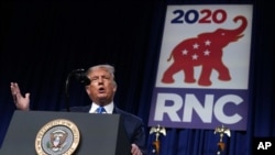 Presidente intervém no primeiro dia da Convenção Republicana
