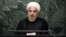 Iran's President Hassan Rouhani addresses the 70th session of the United Nations General Assembly, at U.N. Headquarters, Sept. 28, 2015. 