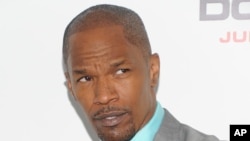 Actor Jamie Foxx attends the "White House Down" premiere at the Ziegfeld Theatre, June 25, 2013 in New York.