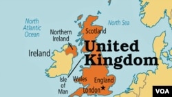 UK map