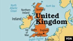 UK map