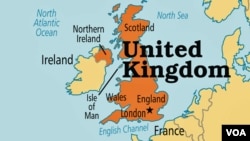 UK map