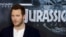 Aktor Chris Pratt pada acara promosi film 'Jurassic World' di Berlin, Jerman.