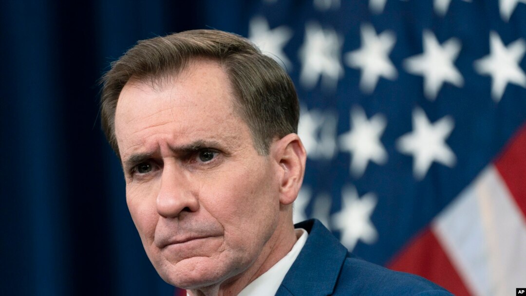 John Kirby avugira akanama k'umutekano w'Amerika