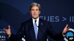 Ngoại trưởng Mỹ John Kerry.