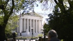 Gedung Mahkamah Agung Amerika Serikat di Washington, DC, 23 April 2024. (Mandel NGAN / AFP)