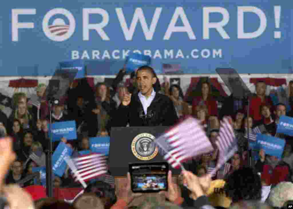 Prezident Obama Ogayo shtatida