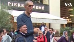 دنیا کے لمبے قد کے افراد پیرس میں