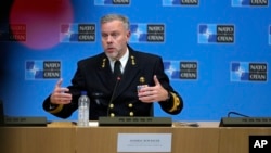 Šef NATO vojnog komiteta, admiral Rob Bawer, januar 2023. (AP Photo/Virginia Mayo)
