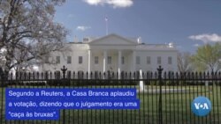 Casa Branca aplaude a absolvição de Trump