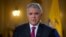 El presidente de Colombia, Iván Duque, habla durante una entrevista con Reuters en Bogotá. [Foto de archivo]