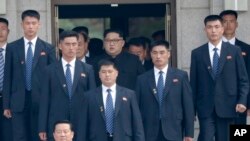 သမိုင်းဝင် ကိုရီးယား ထိပ်သီးဆွေးနွေးပွဲသတင်းဓါတ်ပုံ