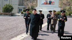 မြောက်ကိုရီးယား ခေါင်းဆောင် ကင်မ်ဂျုံအွန်း။
