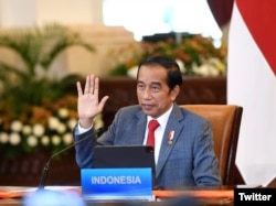 资料照：印尼总统佐科-维多多(Joko Widodo)