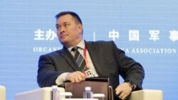 美國國防部負責中國事務的副助理部長施燦德(Chad Sbragia)2019年10月出席香山論壇（路透社）