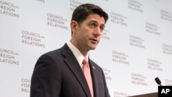 美國國會眾議院議長保羅.瑞安(Paul Ryan)