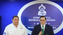 El viceministro de Seguridad de Honduras, Luis Suazo y el canciller hondureño Lizandro Rosales, anunciaron la designación de Hezbolá como organización terrorista.