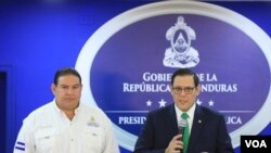 El viceministro de Seguridad de Honduras, Luis Suazo y el canciller hondureño Lizandro Rosales, anunciaron la designación de Hezbolá como organización terrorista.