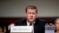 FILE - Ryan McCarthy, the Secretary of the Army, speaks during his Senate Armed Services Committee confirmation hearing, Sept. 12, 2019, in Washington.